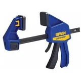 Irwin, Schraubstock + Zwinge, T5062QCEL7 Einhand-Zwinge 150 mm 2 Stück Haltekraft 135 kg (150 mm)