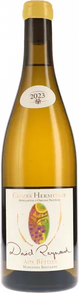 Crozes Hermitage blanc, Aux Bêtises AOP Les Bruyères 2023 BIO