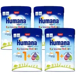 Humana Kindergetränk 1+ 4x 650 g ab dem 1. Jahr