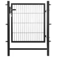 Arvotec Gartentor 100 x 100 cm Grau/Metall