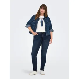 ONLY CARMAKOMA Carwilly REG SKINNY DNM Rea2600, Dark Blue denim, 42W / 32L EU - 42W / 32L