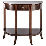 JVmoebel Klassische Konsole Regal 30 x 88 x 90 braun