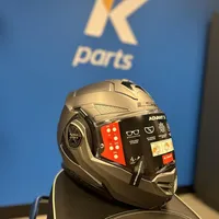 LS2 FF901 Advant X Solid Klapphelm, silber, Größe 2XL