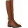 VAN HILL Damen Reiterstiefel Schnallen Freizeit Schuhe 840544 Farbe: Hellbraun,