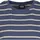 URBAN CLASSICS Ladies Striped Boxy Tee - Weiß