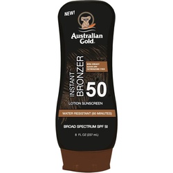 Australian Gold, Sonnencreme, Lotion mit Bronzer (Sonnenlotion, SPF 50, 237 ml)