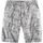 John Devin Cargoshorts JOHN DEVIN "- Bermuda mit Cargotaschen und sommerlichem Palmen Druck", Herren, Gr.