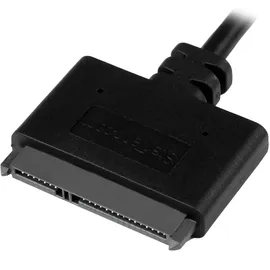 Startech StarTech.com USB 3.1 auf 2,5" SATA III Adapter Kabel mit UASP - USB 3.1 zu SATA SSD/HDD Konverter / Adapterkabel (USB312SAT3CB)
