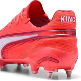 Puma King Ultimate Mxsg Fußballschuhe Herren Glowing Red/White 43