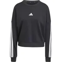 adidas Essentials 3-Stripes Sweatshirt Schwarz/Weiß XL