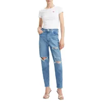 Levi's Damen 2-Pack Tee T-Shirt, White + & White