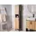 Beliani Badezimmerschrank Miscanti 30 x 170 cm Braun/Bronze