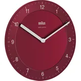 Braun BC 06 R-DCF Funkwanduhr rot