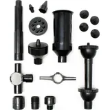 Wiltec SunSun Ersatzteil für Aquariumpumpe HJ-1543/1843 Aufsatz Set 3, Aufsatzset mit Springbrunnendüse für Teichpumpe, effiziente Aquariumpumpe