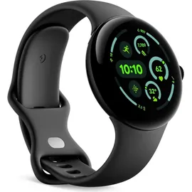 Google Pixel Watch 3 41 mm Bluetooth  matte black Sportarmband obsidian