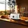 Steinborg Toaster 4 Scheiben mit Brötchenaufsatz Langschlitztoaster Toastautomat Automatische Abschaltung Doppelschlitztoaster Familientoaster Toastgerät LED Display mit Restzeitanzeige (Bulgur Beige)