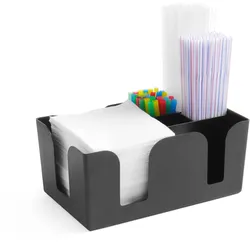 Bar Caddy - Serviettenhalter / 6 Fächer - 6 Fächer