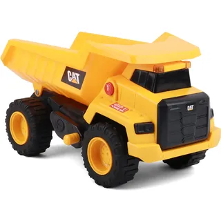 CAT Caterpillar by Funrise 82266 Caterpillar Dump Truck, CAT Power Haulers Dump Truck Construction Vehicle, Yellow, Black