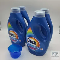 Dash Flüssigwaschmittel 92 Wäschen (4×23) – Farbschutz & Fleckenentfernung