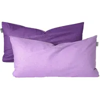 SCHIESSER Kissenhüllenset Doubleface - Renforcé - 2-teilig - 40