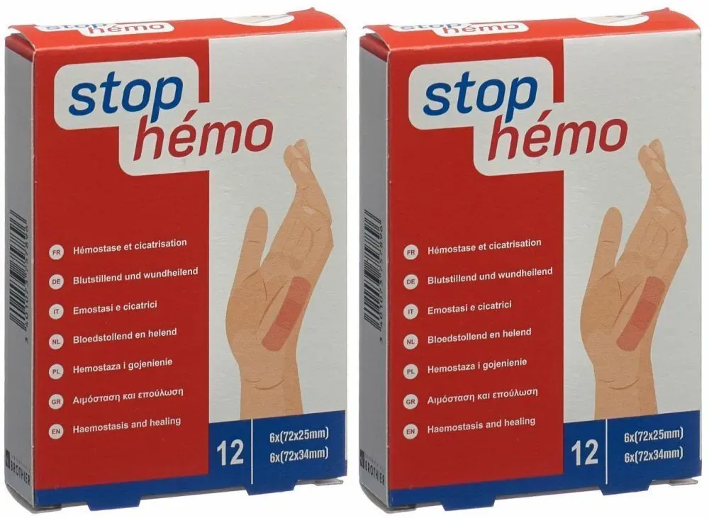 Stop Hemo Steriles Hämostat-Pflaster