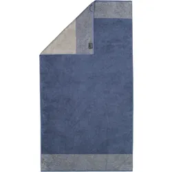 Cawö Gästetuch 1er Pack 'Luxury Home Two-Tone' Baumwolle Handtücher   Grau 