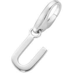 Giorgio Martello Milano Charm Buchstabe U, Silber 925 Damen 