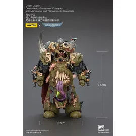 Joy Toy Warhammer 40k Actionfigur 1/18 Death Guard Deathshroud Terminator Champion 14 cm