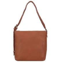 Cowboysbag Schultertasche Leder Braun