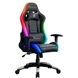 Xrocker X Rocker Agility Compact RGB Gaming Schreibtischstuhl für Kinder & Jugendliche mit RGB-Beleuchtung