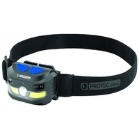 Protec.class PLEDKL LED Kopfleuchte, Sensor-Akku-USB, 260lm, IPX4, schwarz (PLEDKL)