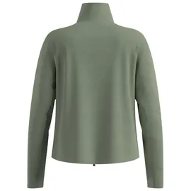 Odlo Damen Grid Fleece Mid Layer 1/2 Zip grün
