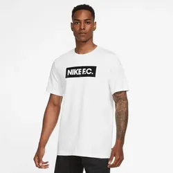 NIKE Herren Shirt M NK FC TEE 2, WHITE, M