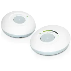Alecto DECT Babyphone mit Full ECO-Modus, weiß/blau