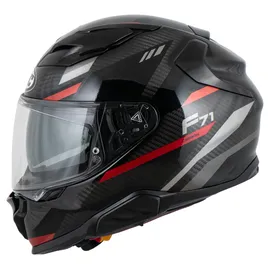 HJC Helmets F71 Carbon Esira Schwarz/Rot S