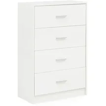 KADIMA DESIGN Hochglanz Sideboard 60 x 90 x 30 cm Weiß