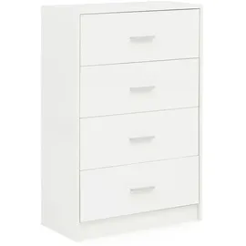 KADIMA DESIGN Hochglanz Sideboard 60 x 90 x 30 cm Weiß