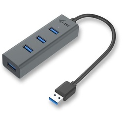 i-tec USB-A HUB 4 port USB 3.0 Metall passiv