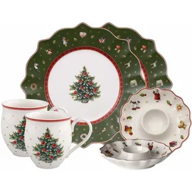 Villeroy & Boch Toy's Delight Frühstücks-Set 6-tlg. bunt/grün
