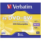 Verbatim DVD+RW 4.7GB 5er