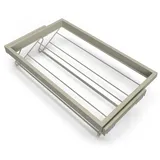 Emuca Metall, Grau, Metall, 77.5x15x52.5 cm, Garderobe, Schuhaufbewahrung, Schuhschränke