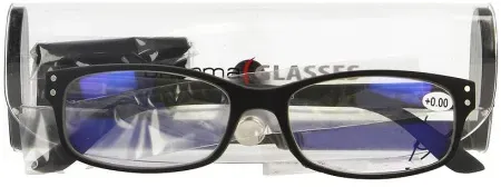 Pharmaglasses Visionblue Pc01 Lesebrille +0,00 Dioptrie Schwarz 1 Stück