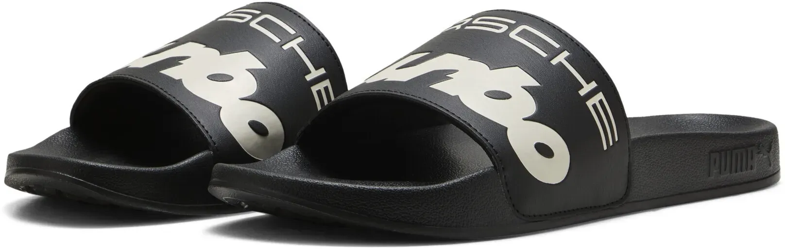 Sneaker PUMA "Porsche Legacy Leadcat 2.0 Slides Erwachsene", Herren, Gr. 37, schwarz (schwarz alpine snow weiß), Obermaterial: Synthetik; Futter: Textil; Innensohle: Synthetik, Textil; Laufsohle: Synthetik, IMEVA, Schuhe