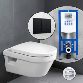 Villeroy & Boch Architectura Wand-WC mit WC-Sitz Weiß