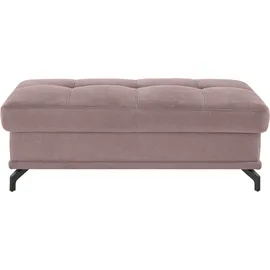 OTTO home Polsterhocker Costello 133 x 47 x 72 cm Polyester Lila