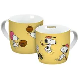 Gedalabels Tasse Peanuts Persistence 0,3 l Gelb