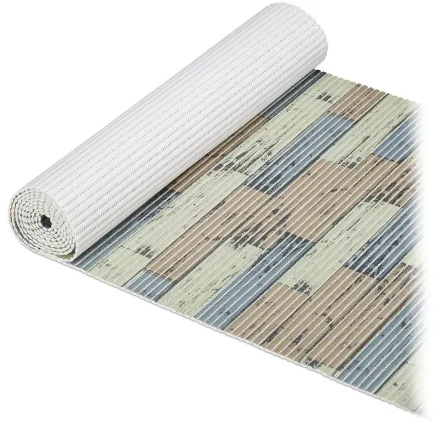 Relaxdays Weichschaummatte Badezimmer Beige,Blau,Hellbraun