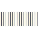 Queence Wandbordüre Dunkelblau 250 x 90 cm 0 g Blau