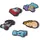 Crocs JibbitzTM Hot Wheels Schuhanstecker 5 Stk. Bunt