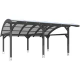 SKANHOLZ Skan Holz Carport Schwaben 648 x 630 cm Grau